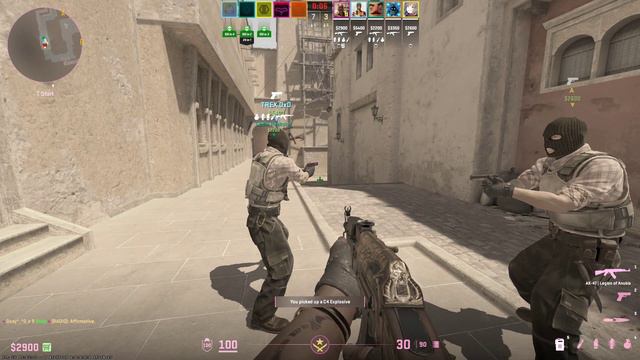 Counter strike 2 Gameplay (CS 2) (No Commentary) Map Mirage смотреть онлайн