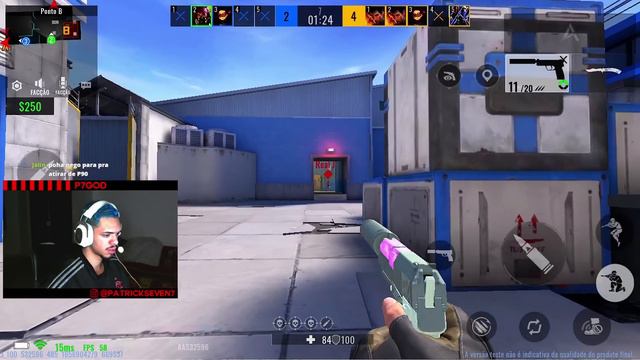 FIM do CS:GO MOBILE!!! ( MINHA ÚLTIMA PARTIDA NO JOGO ) 😭💔 ‹ P7GOD › смотреть онлайн