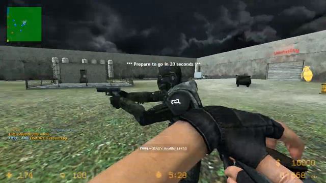 Counter-Strike:Source Zombie Escape Mod - ze_defense3002_fix2 смотреть онлайн