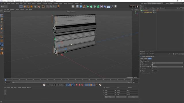 Cinema 4D S24 - Modeling A Clock Phase02 -01 смотреть онлайн