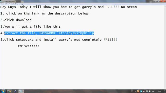 Garry's Mod Free (No steam) (No surveys) смотреть онлайн