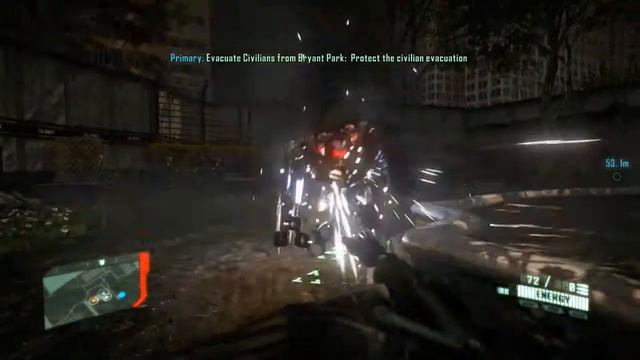 Crysis 2 alien tank.jr VS .50 cal смотреть онлайн