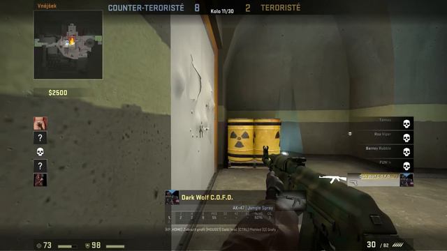 Counter-Strike: Global Offensive - E17 | de_nuke | s Barneym, Wolfem a Viperem смотреть онлайн