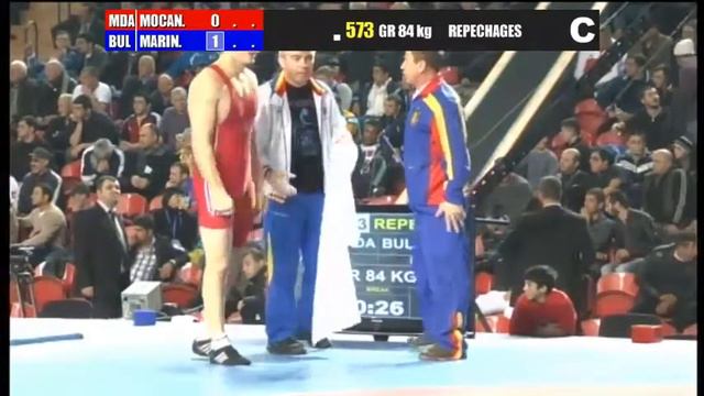Mocanu Andrian Greco- roman wrestling 84 kg MDA-BUL смотреть онлайн