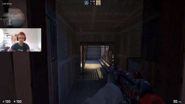 GIRL vs COMPUTER GAMES - CS:GO. No skill CONFIRMED смотреть онлайн