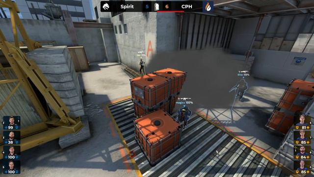 [4K] Spirit vs Copenhagen Flames – Map 1 Vertigo - PGL Major Antwerp 2022 смотреть онлайн