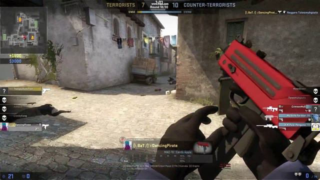 CS:GO Ace with a Mac-10 смотреть онлайн