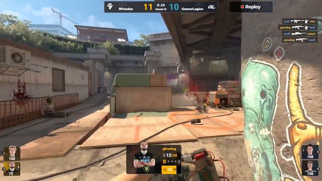 GLOWIING ACE MOMENT [CS2] смотреть онлайн