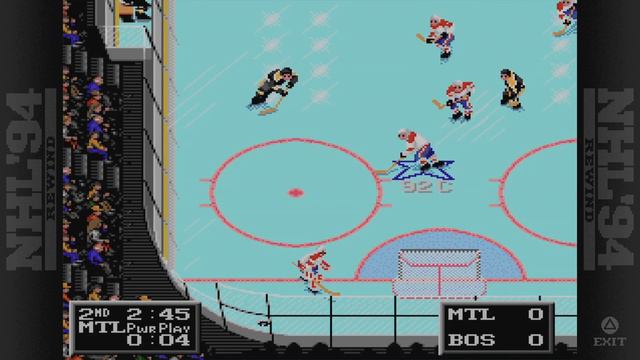 NHL 94 Rewind Montreal vs Bosten смотреть онлайн