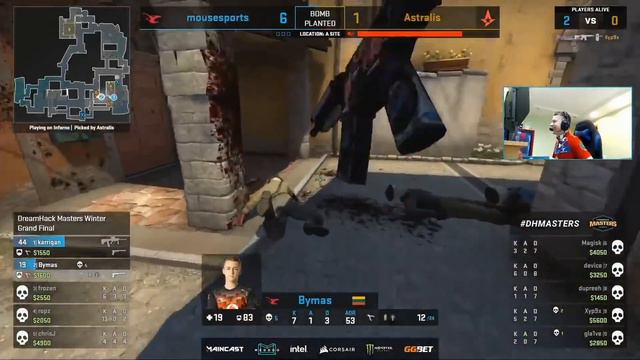ФИНАЛ. ASTRALIS vs MOUSESPORTS. MAP-2 INFERNO. DREAMHACK MASTERS WINTER 2020 смотреть онлайн