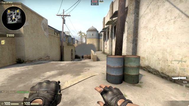 CS:GO Tip Series - Dust2 - T Spawn Xbox Smoke смотреть онлайн