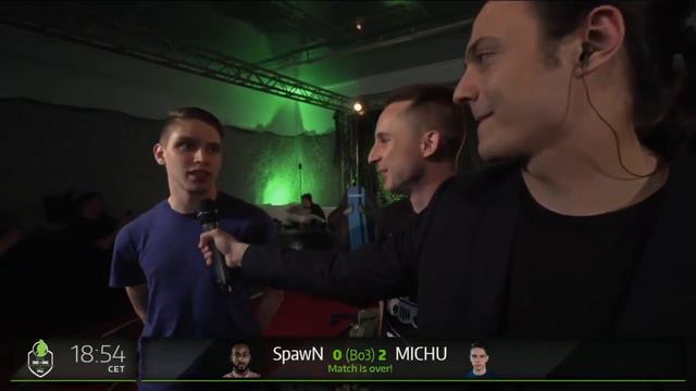 CS GO Spawn vs Michu HTC 1v1 Invitational BO3 by PGL смотреть онлайн