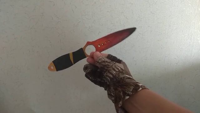 Скелетный нож "Градиент" из CS:GO своими руками смотреть онлайн