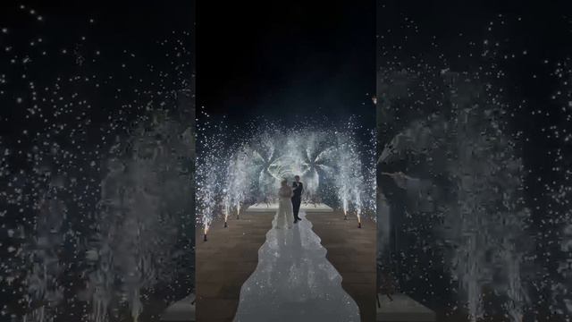 Наземный фейерверк на свадьбу 21.09.24 Графский Парк смотреть онлайн