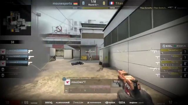 CS:GO - NiKo Deagle ACE vs Titan on Cache смотреть онлайн