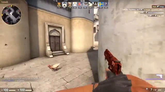 Играем в CS:GO разнес всех с дигла ) смотреть онлайн