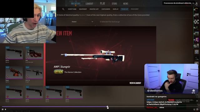PEVOR TRAFIŁ KOSĘ W CS2! 😱 KONTRAKT NA AWP DRAGON LORE! 💥 DOPPLER IZAKA W CS2! смотреть онлайн