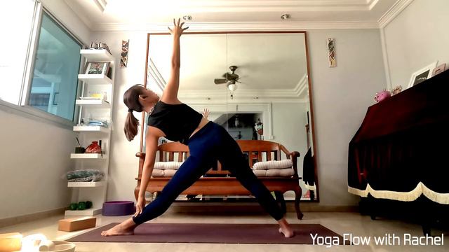 40MIN YOGA FLOW (LEARN HOW TO BIND INTO BIRD OF PARADISE) смотреть онлайн