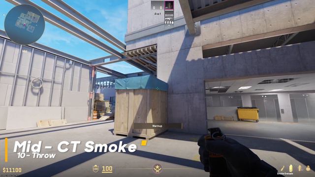 CS2 - Vertigo SMOKES Tutorial (20 Smokes) смотреть онлайн