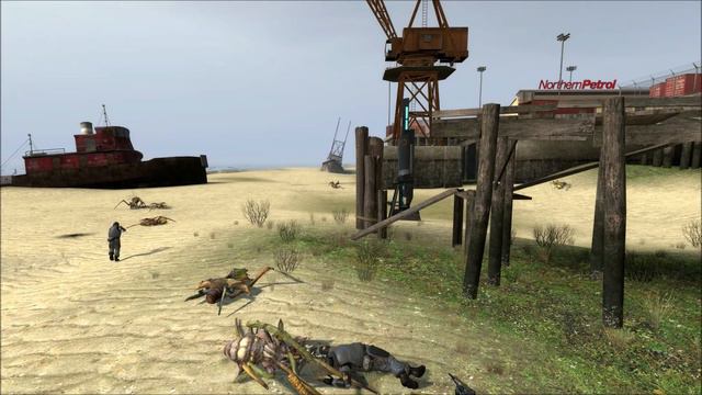 Half-Life 2 - Combine Soldiers vs Antlions смотреть онлайн
