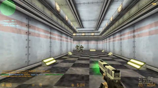 ZOMBIE ESCAPE SERVER, CS 16, NON STEAM, ZE AREA51 смотреть онлайн