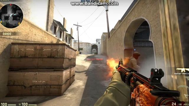 CS go (M4A4 ВОЙ, И АUG) смотреть онлайн