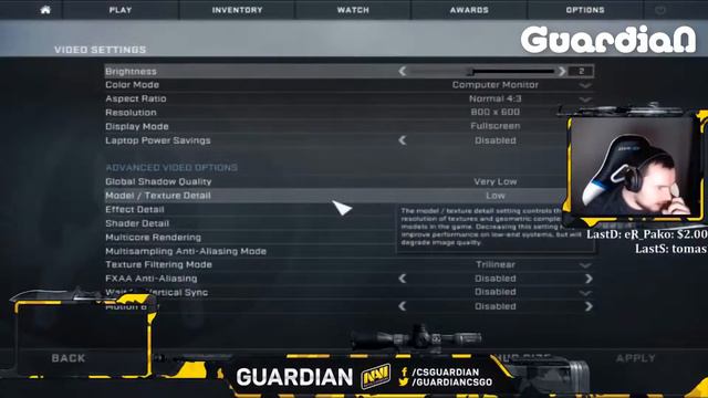 Team FazeClan Video settings. Видео настройки CS:GO. Pro players settings смотреть онлайн