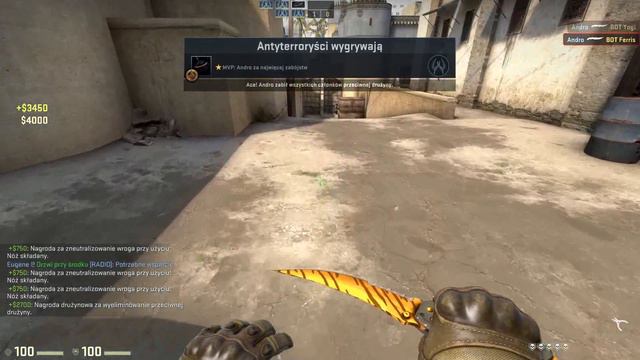 Flip Knife Tiger Tooth Factory New Counter strike Global Offensive смотреть онлайн