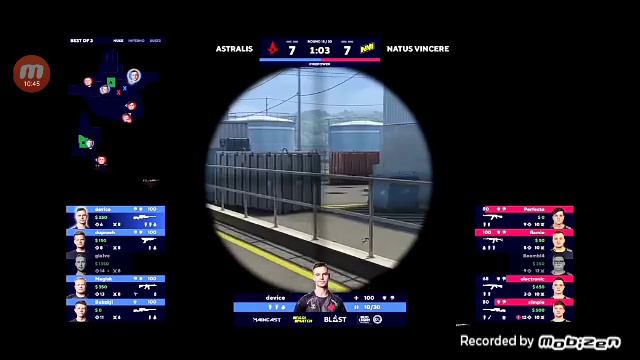 Матч по CS:GO. Navi vs Astralis. 2 часть