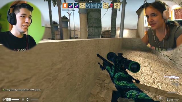Alex vs Klemi Döntő! (CS:GO 1 vs 1) смотреть онлайн