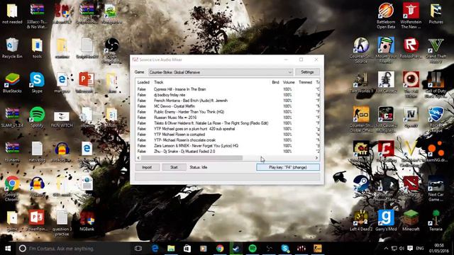 How to play music in CS:GO (Slam software) How to use slam смотреть онлайн