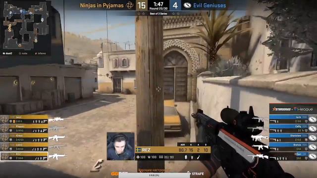 🔴[RU/EN] Evil Geniuses (EG) vs NiP | StarSeries i-League CS:GO Season 8 LAN Final | bo3 | 1080P смотреть онлайн