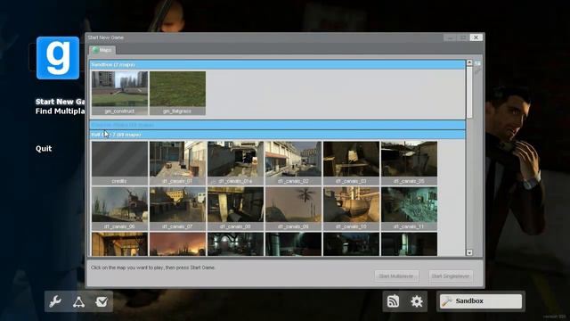 Garry´s Mod 13 Beta Menu Review смотреть онлайн