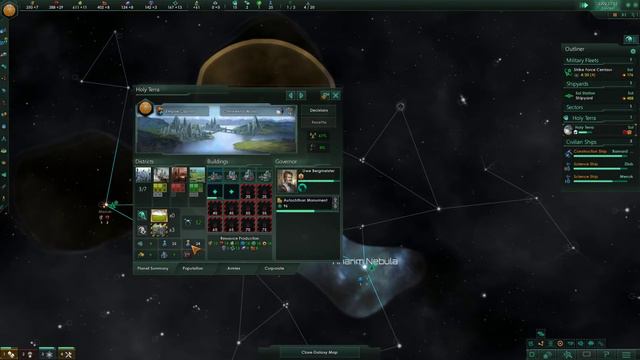 Stellaris MegaCorp: Imperium of Man #1 смотреть онлайн