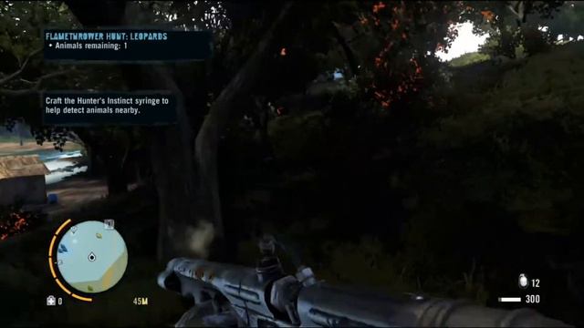 Far Cry 3 - Flamethrower leopard hunt смотреть онлайн