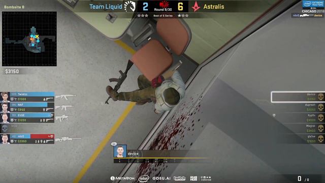 СИГНАТУРНАЯ от Astralis / Astralis vs Team Liquid 2 map IEM Chicago 2018 смотреть онлайн