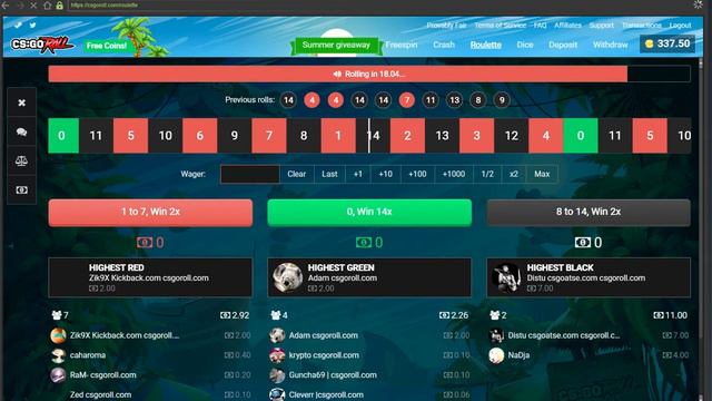 CSGO ROLL GAMBLING : CRAZY BETS EZ PROFIT HUGE смотреть онлайн