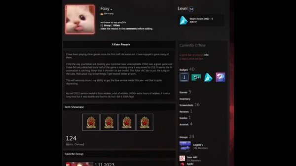 cs2 red medal banwave (october 2023)