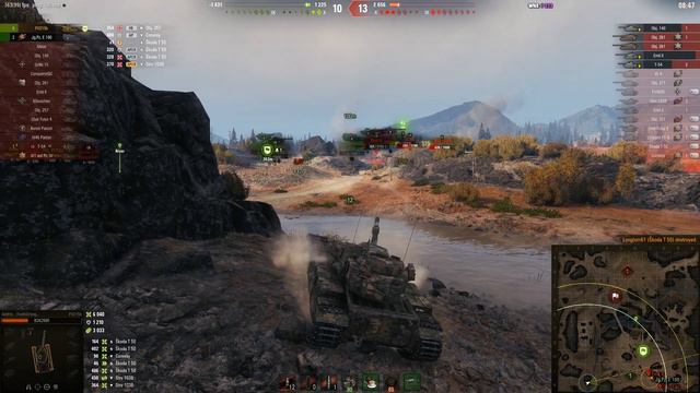 FV215b - Раздолбил Тундру по ПОЛНОЙ - World of Tanks смотреть онлайн