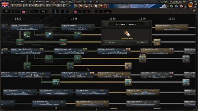 Hearts of Iron 4 - Total War - Britannia rules the waves! смотреть онлайн