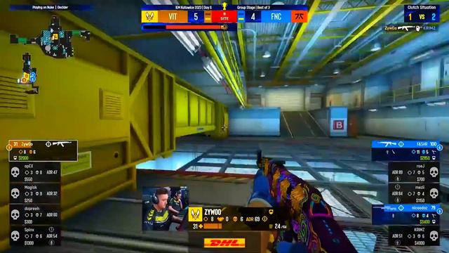 ZYWOO With INSANE CLUTCH‼️ - IEM KATOWICE 2023 - #csgo  Highlights