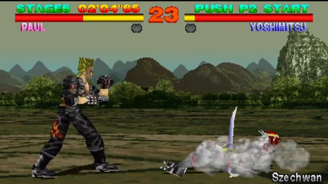 PS1 Tekken 1 paul gameplay смотреть онлайн
