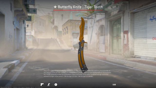 CS2 Updated BUTTERFLY KNIFE TIGER TOOTH смотреть онлайн