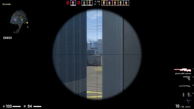 Vitality ZywOo (29/2/12) vs Astralis - de_nuke - 16-10 - POV DEMO & SETTINGS смотреть онлайн