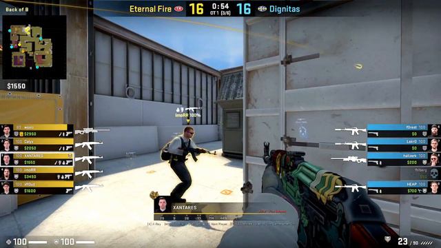 Eternal Fire vs Dignitas Highlights / at PGL Major Antwerp 2022 Europe RMR A смотреть онлайн