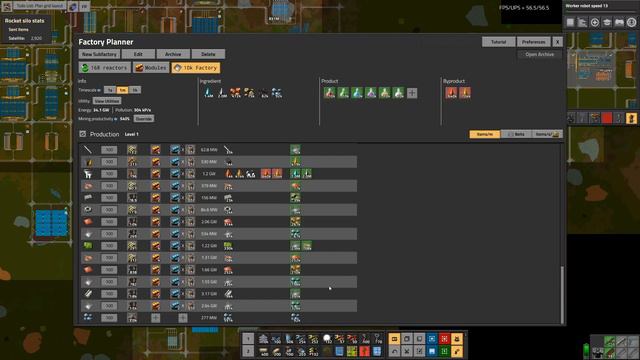 Factorio +10K SPM Grid Megabase #1 - Planning смотреть онлайн