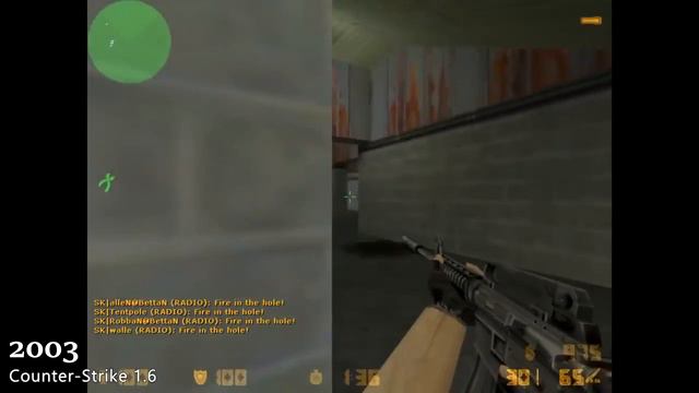 Эволюция Counter Strike 1999-2018 смотреть онлайн