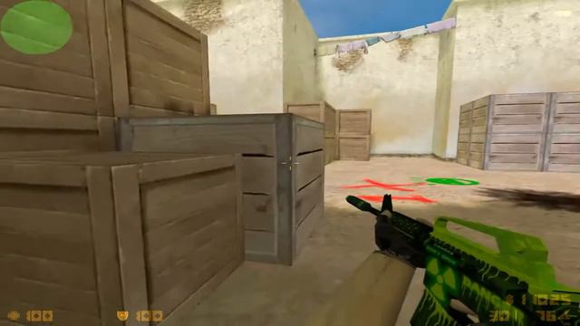 кс 1.6 очень прикольный сервер со скинами смотреть онлайн