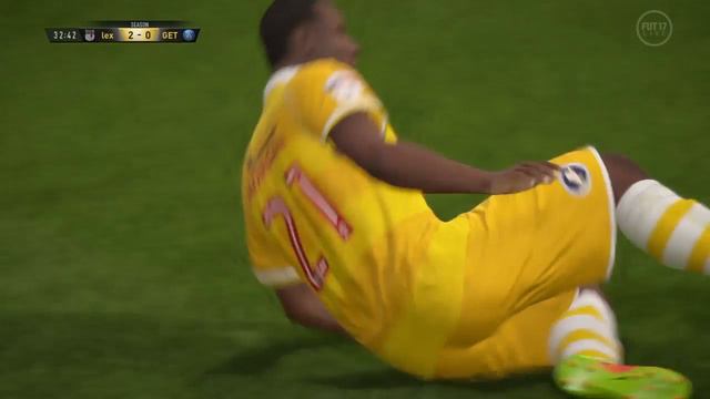 Wes Morgan with a beauty fifa 17 смотреть онлайн