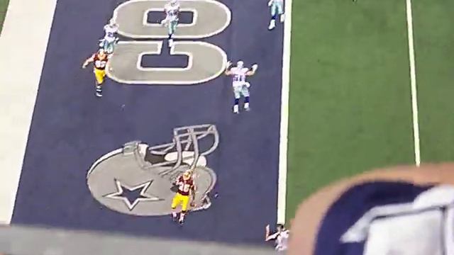 Rex Grossman Pass To Tim Hightower For The TD смотреть онлайн